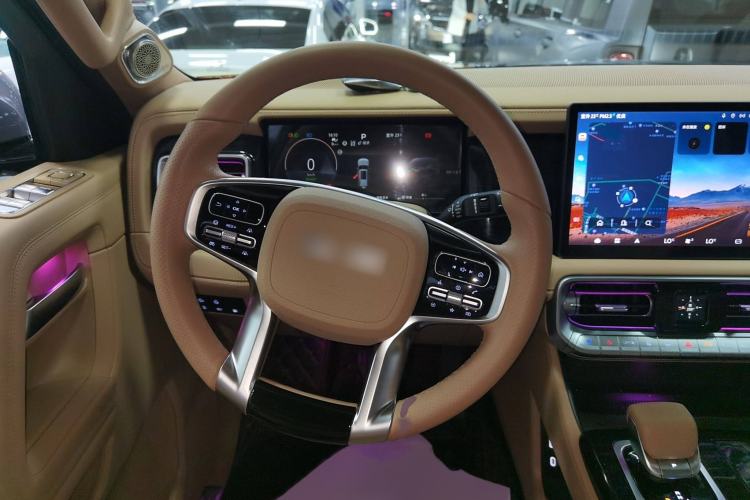Used BAIC Off-Road BJ60 Leiting 2024 Magic Electric Drive Advanced Version 5 Seats Steering Wheel