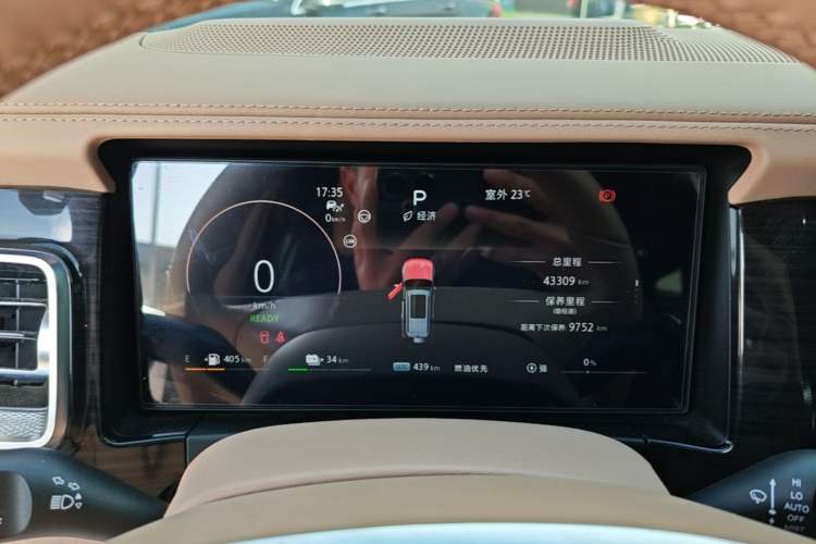 Used BAIC Off-Road BJ60 Leiting 2024 Magic Electric Drive Advanced Version 7 Seats Instrument Cluster