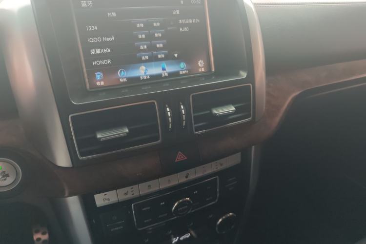 Used BAIC Off-Road BJ80 2016 2.3T Automatic Prestige Edition Audio And AC Panel