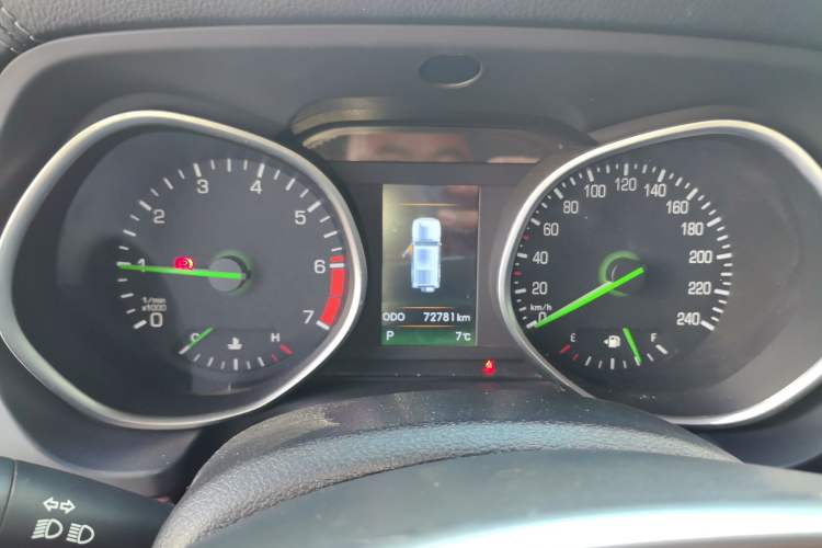 Used BAIC Off-Road BJ80 2016 2.3T Automatic Prestige Edition Instrument Cluster