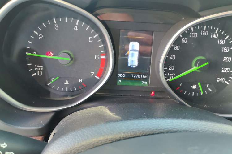 Used BAIC Off-Road BJ80 2016 2.3T Automatic Prestige Edition Odometer Close Up