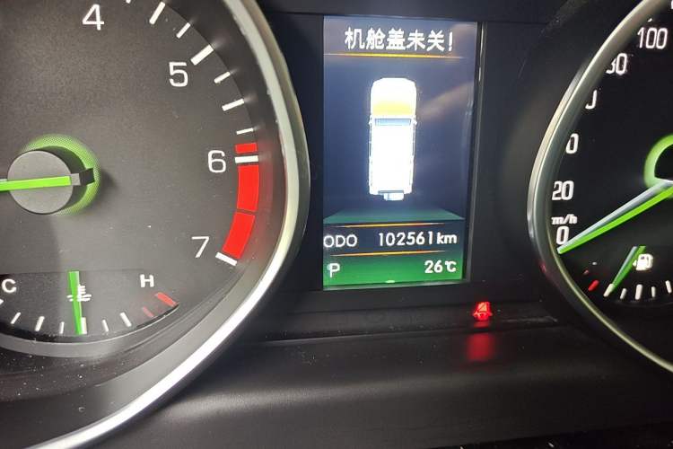 Used BAIC Off-Road BJ80 2016 2.3T Automatic Prestige Edition Odometer Close Up