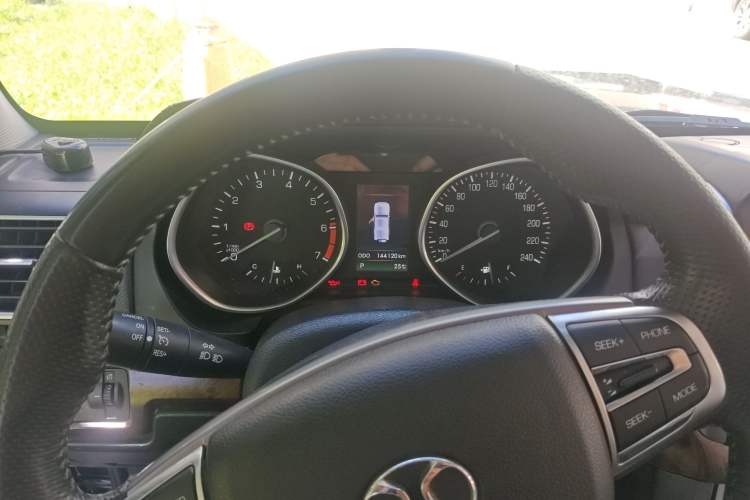 Used BAIC Off-Road BJ80 2016 2.3T Automatic Prestige Edition Odometer Close Up