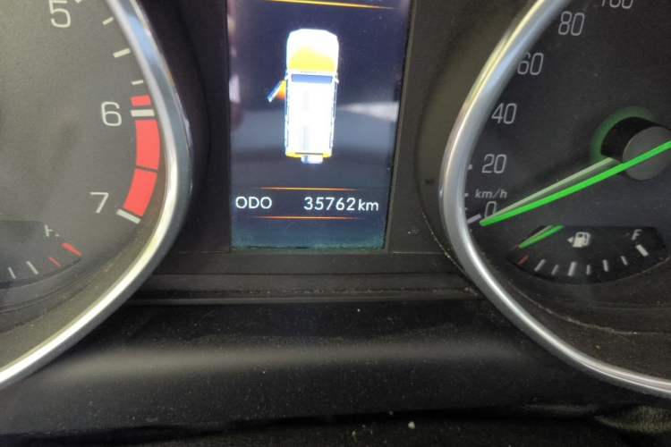 Used BAIC Off-Road BJ80 2016 2.3T Automatic Prestige Edition Odometer Close Up