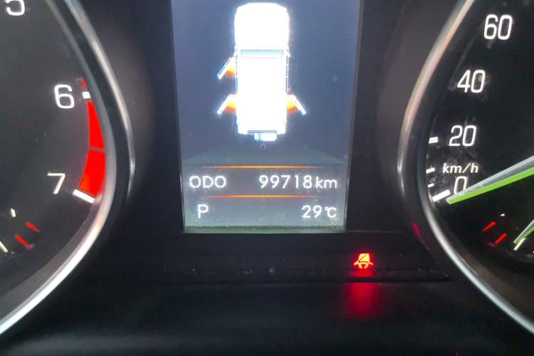 Used BAIC Off-Road BJ80 2016 2.3T Automatic Prestige Edition Odometer Close Up
