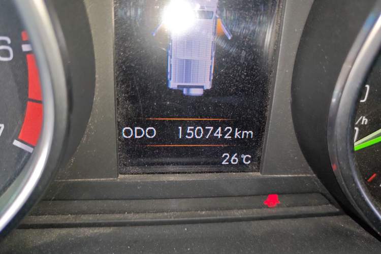 Used BAIC Off-Road BJ80 2016 2.3T Manual Prestige Edition Odometer Close Up