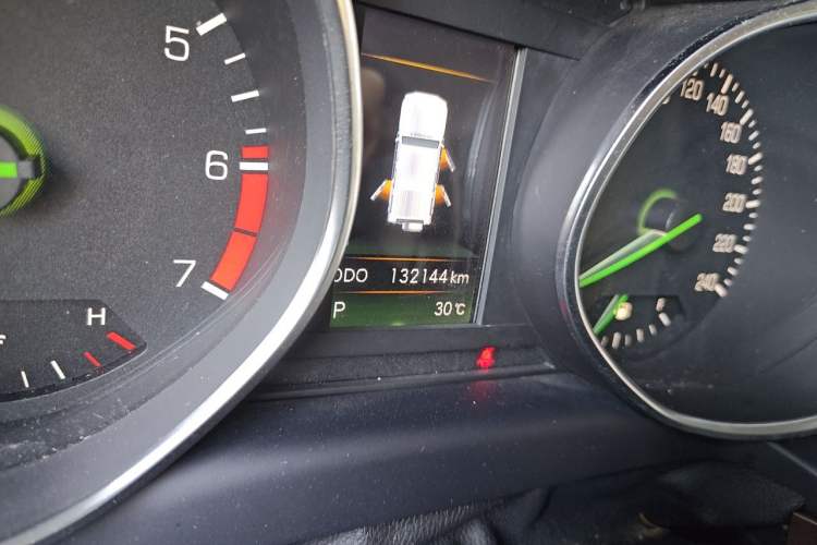 Used BAIC Off-Road BJ80 2016 2.3T Automatic Prestige Edition Odometer Close Up