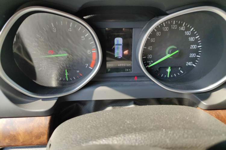 Used BAIC Off-Road BJ80 2016 2.3T Automatic Prestige Edition Odometer Close Up