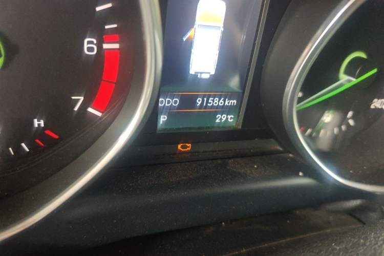 Used BAIC Off-Road BJ80 2016 2.3T Automatic Prestige Edition Odometer Close Up