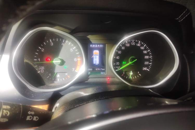 Used BAIC Off-Road BJ80 2016 2.3T Automatic Prestige Edition Odometer Close Up