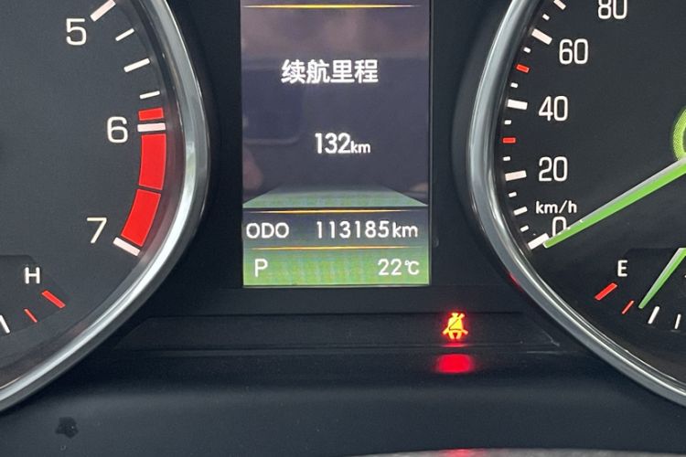 Used BAIC Off-Road BJ80 2016 2.3T Automatic Prestige Edition Odometer Close Up