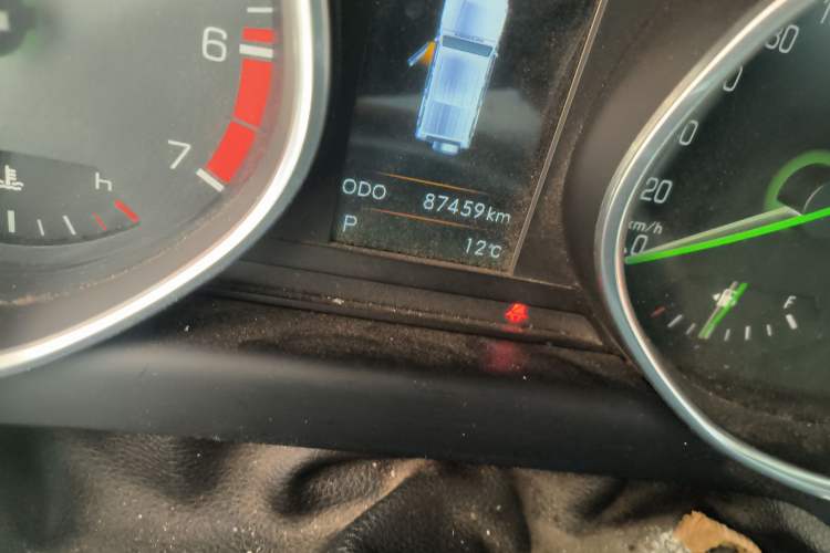 Used BAIC Off-Road BJ80 2016 2.3T Automatic Prestige Edition Odometer Close Up