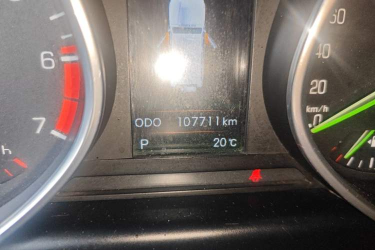 Used BAIC Off-Road BJ80 2016 2.3T Automatic Prestige Edition Odometer Close Up