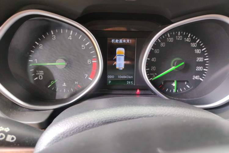 Used BAIC Off-Road BJ80 2016 2.3T Automatic Prestige Edition Odometer Close Up