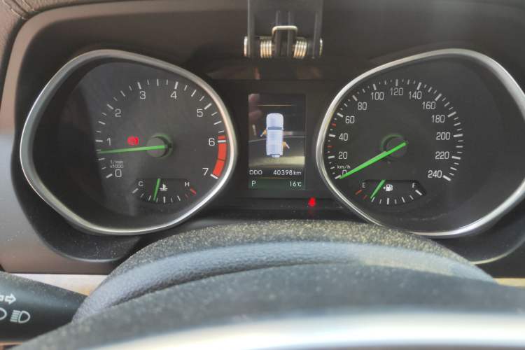 Used BAIC Off-Road BJ80 2016 2.3T Automatic Prestige Edition Odometer Close Up