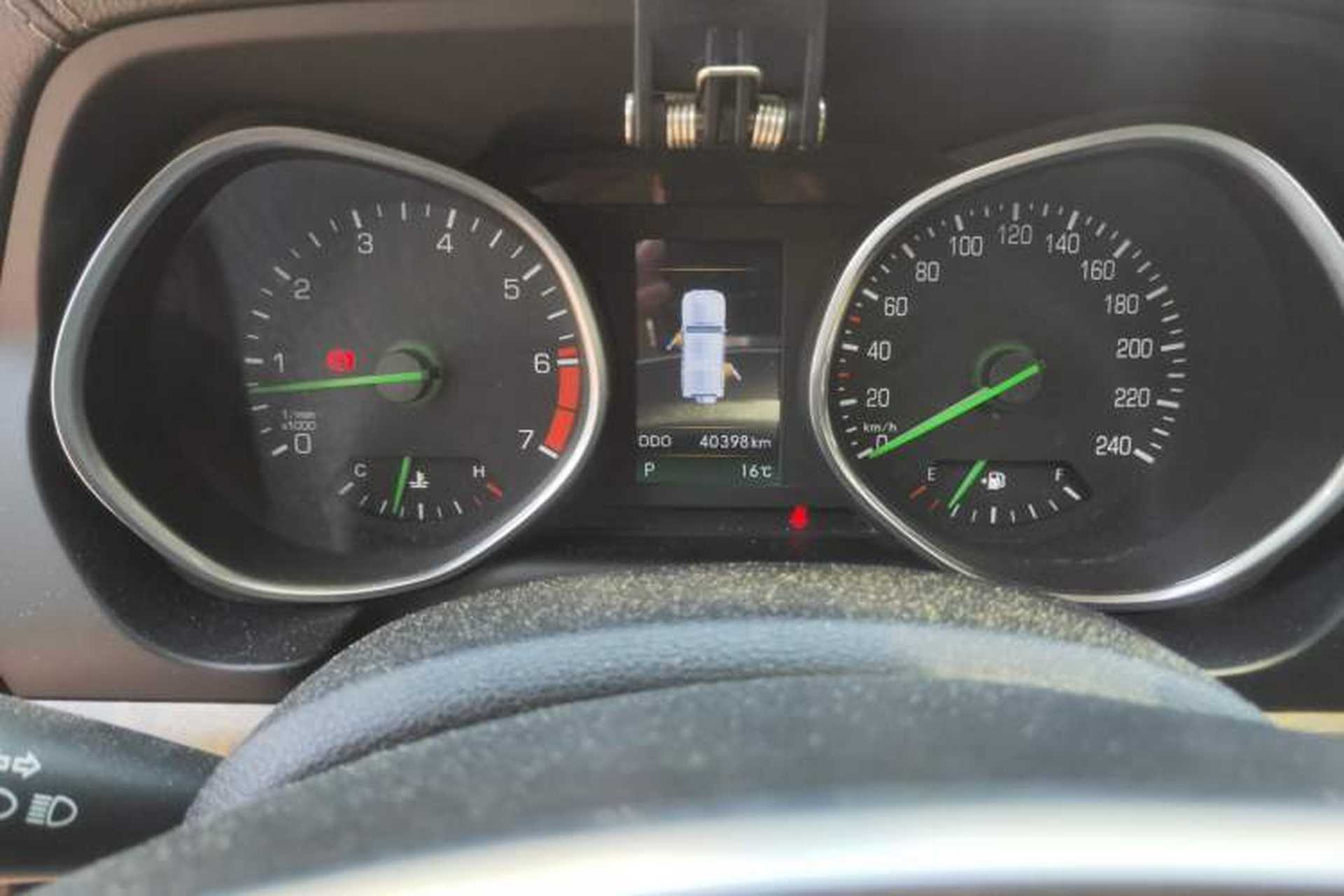 Used BAIC Off-Road BJ80 2016 2.3T Automatic Prestige Edition Odometer Close Up