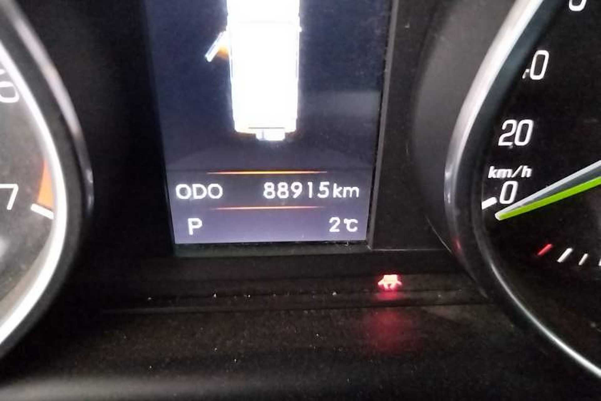 Used BAIC Off-Road BJ80 2016 2.3T Automatic Prestige Edition Odometer Close Up
