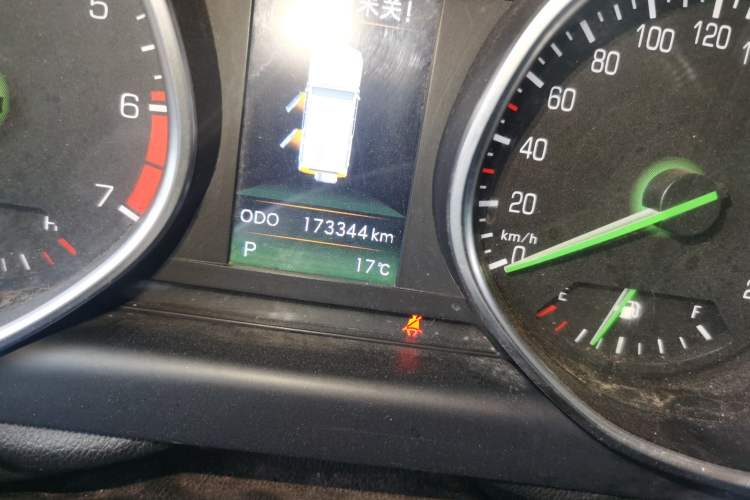 Used BAIC Off-Road BJ80 2016 2.3T Automatic Prestige Edition Odometer Close Up