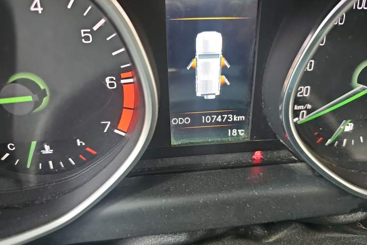 Used BAIC Off-Road BJ80 2016 2.3T Manual Prestige Edition Odometer Close Up
