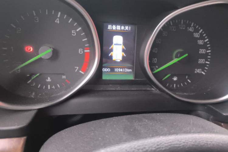 Used BAIC Off-Road BJ80 2017 2.3T Automatic 90th Anniversary Edition Odometer Close Up