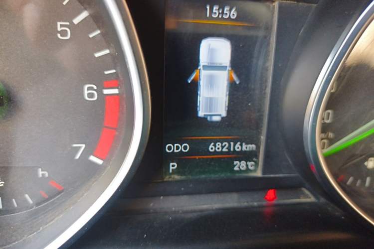 Used BAIC Off-Road BJ80 2018 2.3T Automatic Prestige Edition China VI Emission Standard Odometer Close Up