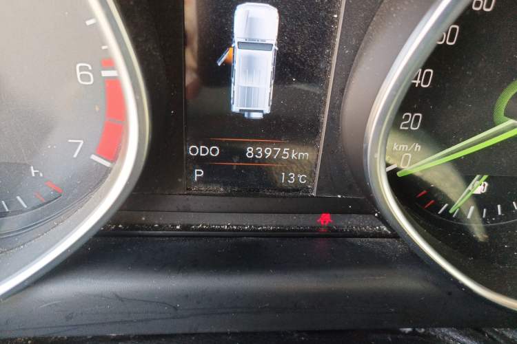 Used BAIC Off-Road BJ80 2018 2.3T Automatic Prestige Edition China VI Emission Standard Odometer Close Up