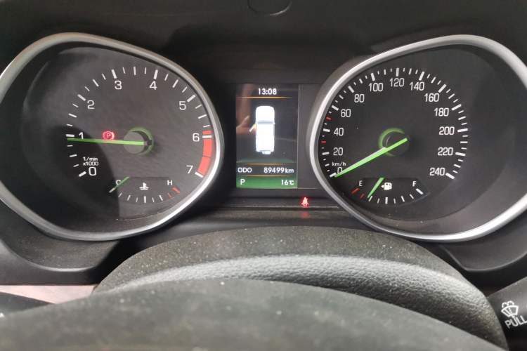 Used BAIC Off-Road BJ80 2018 2.3T Automatic Premium Version China V Emission Standard Odometer Close Up