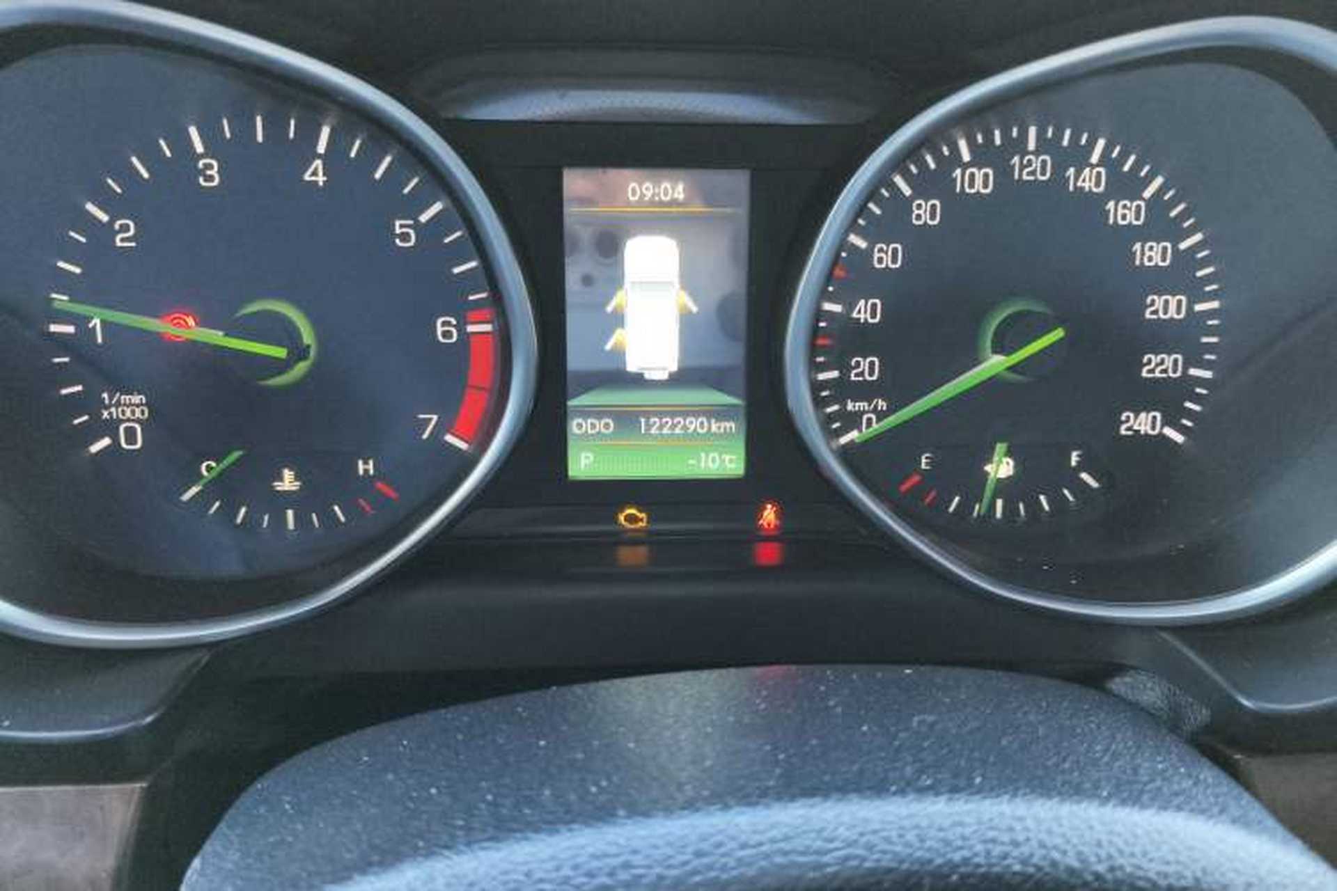 Used BAIC Off-Road BJ80 2018 2.3T Automatic Prestige Version China V Emission Standard Odometer Close Up