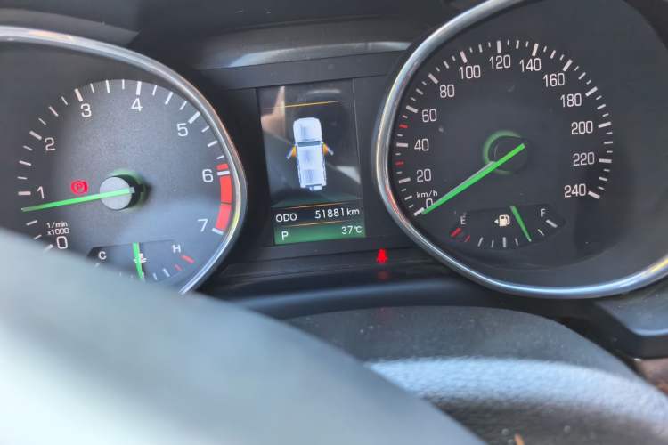 Used BAIC Off-Road BJ80  Odometer Close Up