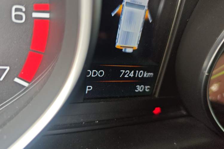 Used BAIC Off-Road BJ80 2019 2.3T Automatic Shengshi Huazhang Edition China VI Emission Standard Odometer Close Up