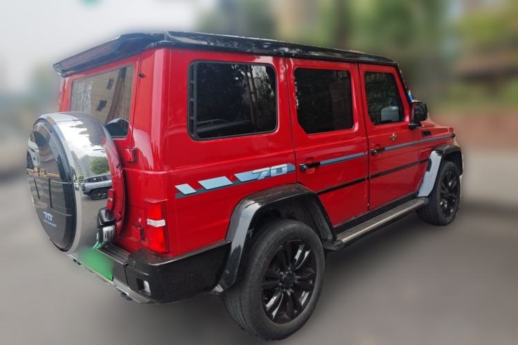 Used BAIC Off-Road BJ80 2019 2.3T Automatic Shengshi Huazhang Edition China VI Emission Standard Rear Right 45 Deg