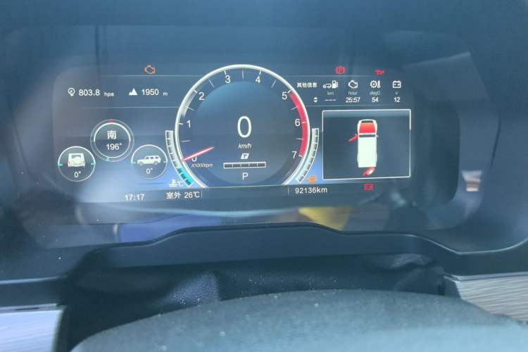 Used BAIC Off-Road BJ80 2020 3.0T Automatic Supreme Edition Instrument Cluster