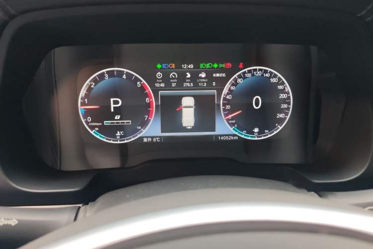Used BAIC Off-Road BJ80 2020 3.0T Automatic Supreme Edition Instrument Cluster