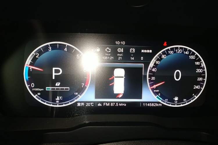Used BAIC Off-Road BJ80 2020 3.0T Automatic Supreme Edition Instrument Cluster