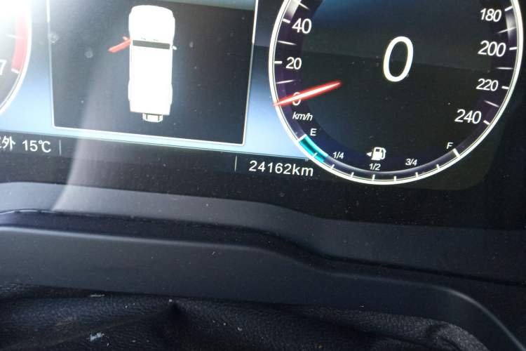 Used BAIC Off-Road BJ80 2020 3.0T Automatic Supreme Edition Odometer Close Up