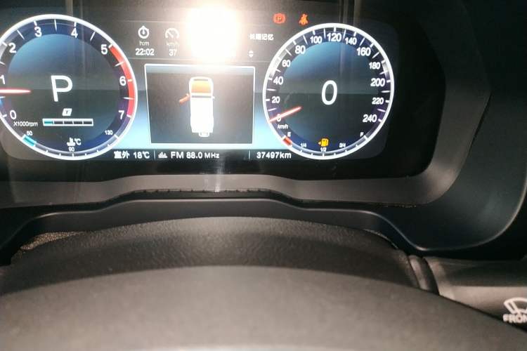 Used BAIC Off-Road BJ80 2020 3.0T Automatic Supreme Edition Odometer Close Up