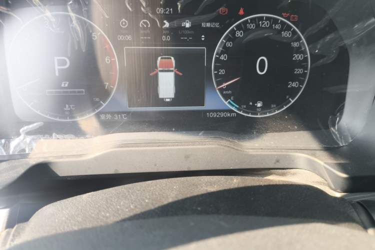 Used BAIC Off-Road BJ80 2020 3.0T Automatic Supreme Edition Odometer Close Up