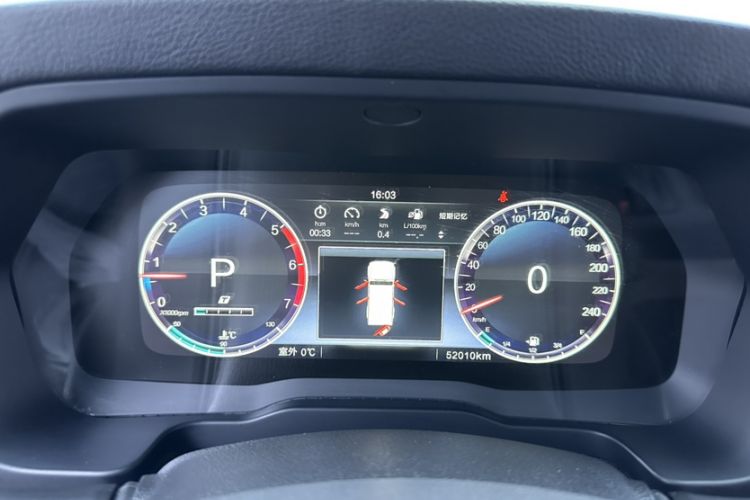 Used BAIC Off-Road BJ80 2020 3.0T Automatic Supreme Edition Odometer Close Up