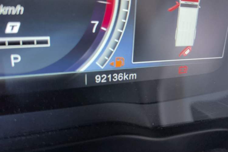 Used BAIC Off-Road BJ80 2020 3.0T Automatic Supreme Edition Odometer Close Up