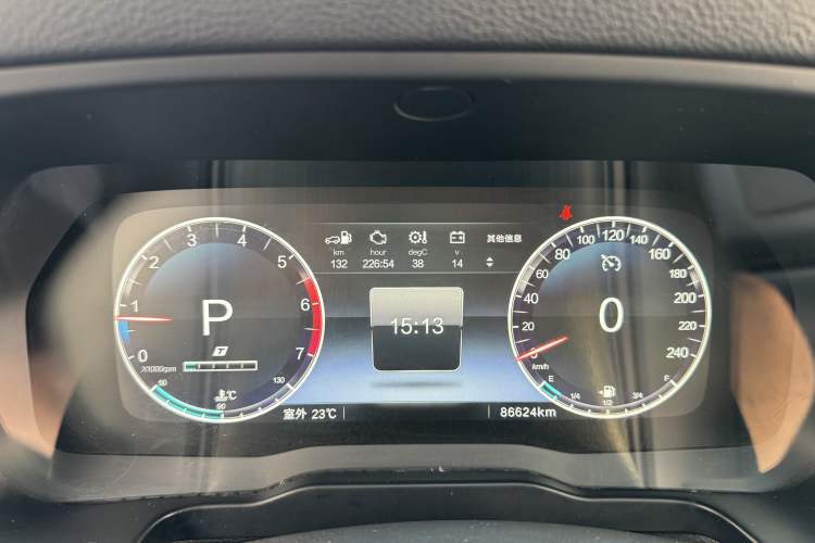 Used BAIC Off-Road BJ80 2020 2.3T Automatic Xiahke Version Odometer Close Up