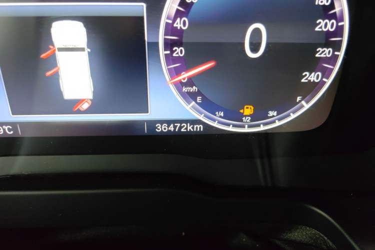 Used BAIC Off-Road BJ80 2020 3.0T Automatic Everest Edition Odometer Close Up