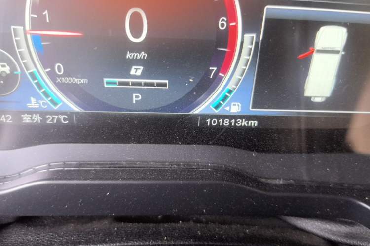Used BAIC Off-Road BJ80 2020 3.0T Automatic Everest Edition Odometer Close Up