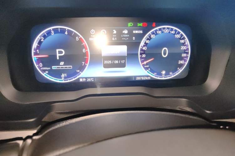 Used BAIC Off-Road BJ80 2020 3.0T Automatic Supreme Edition Odometer Close Up