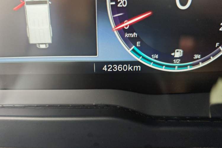 Used BAIC Off-Road BJ80 2020 3.0T Automatic Supreme Edition Odometer Close Up