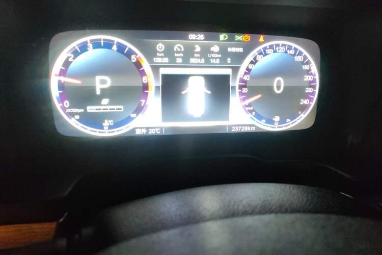 Used BAIC Off-Road BJ80 2020 3.0T Automatic Supreme Edition Odometer Close Up
