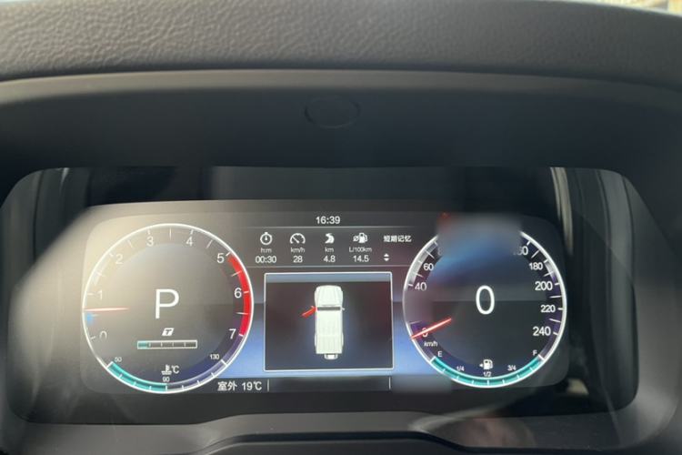 Used BAIC Off-Road BJ80 2020 3.0T Automatic Glory Flagship Edition Instrument Cluster