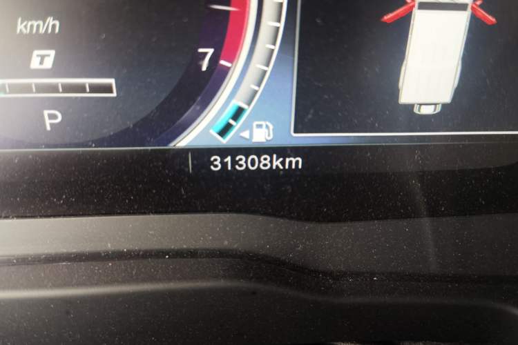 Used BAIC Off-Road BJ80 2022 3.0T Automatic Glory Edition Odometer Close Up