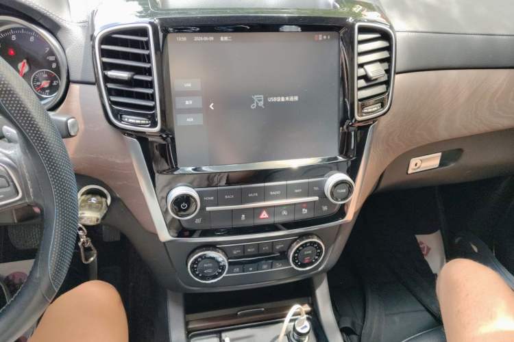 Used BAIC Off-Road BJ90 2020 3.0T Chief Edition Audio And AC Panel