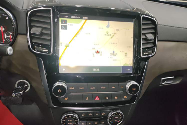 Used BAIC Off-Road BJ90 2021 4.0T Prestige Edition Audio And AC Panel