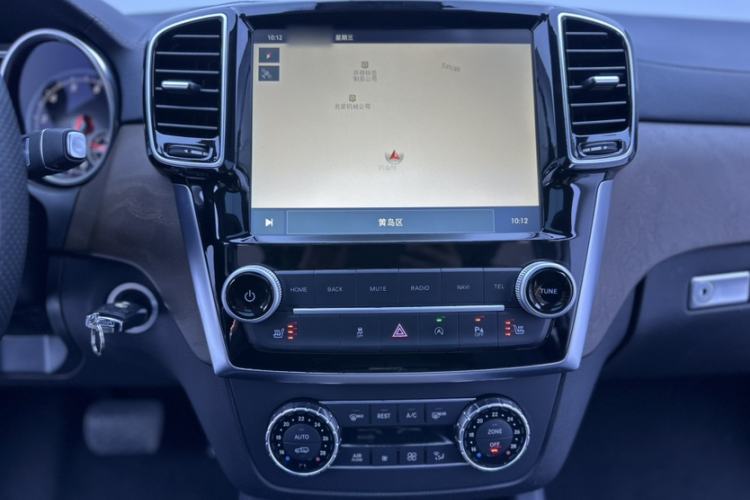 Used BAIC Off-Road BJ90 2021 3.0T Zhenrong Edition Audio And AC Panel